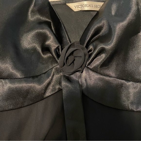 Vintage Victoria’s Secret Rose Front Sheer Babydoll Top - Picture 6 of 6